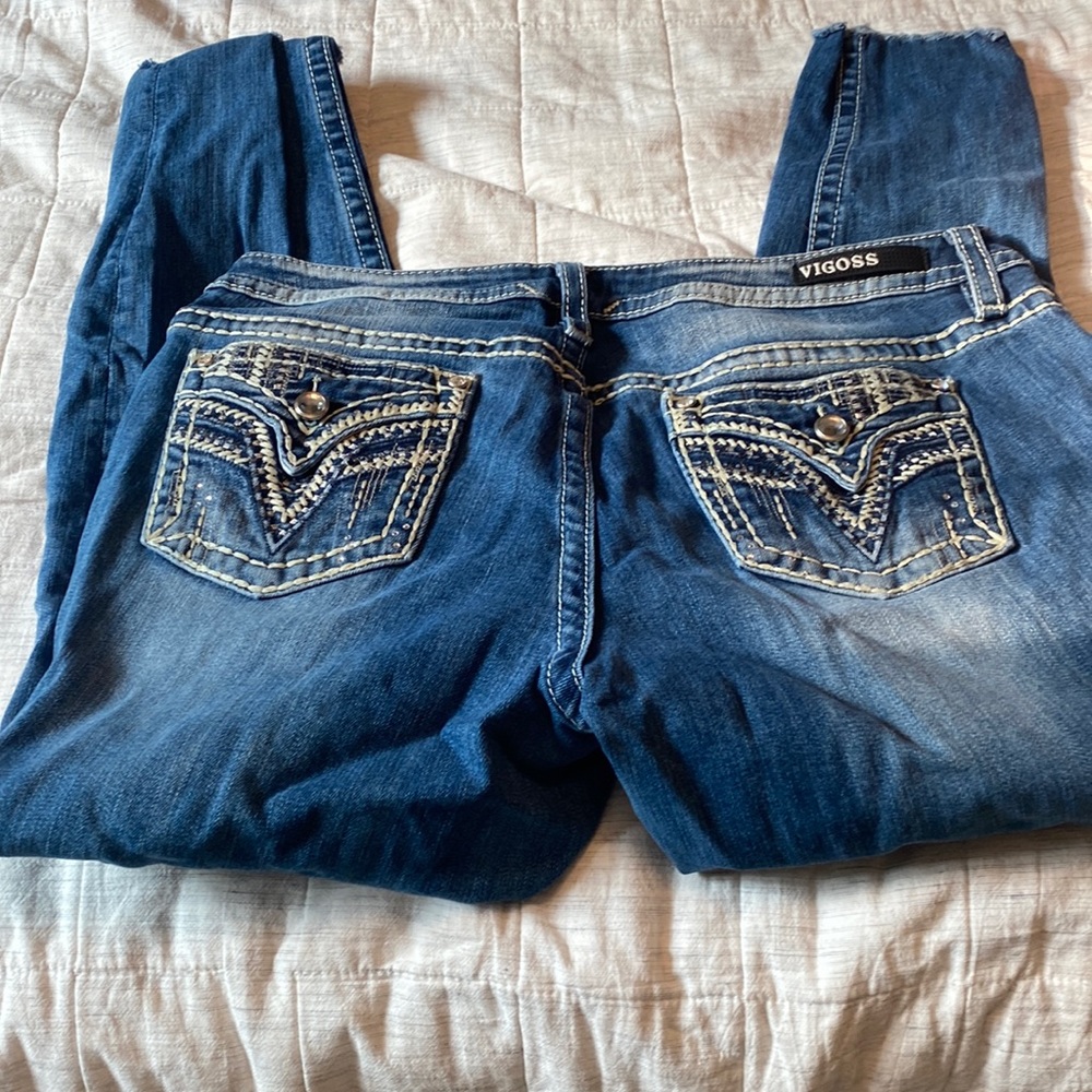 Vigoss Heritage Fit Skinny Jeans sz 16